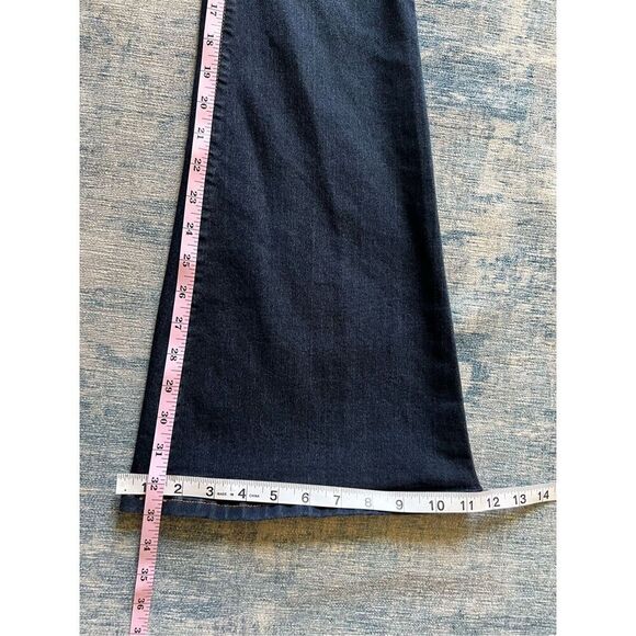 Vibrant MiU Dark Blue Wash Ultra High Rise Bell Flare Leg Jeans W28 / Junior's 9 - Picture 8 of 8
